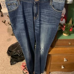 Plus size skinny jean